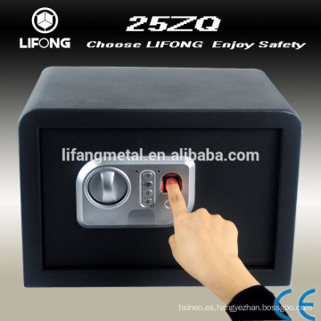 Biometric safe locker box for home use and office use